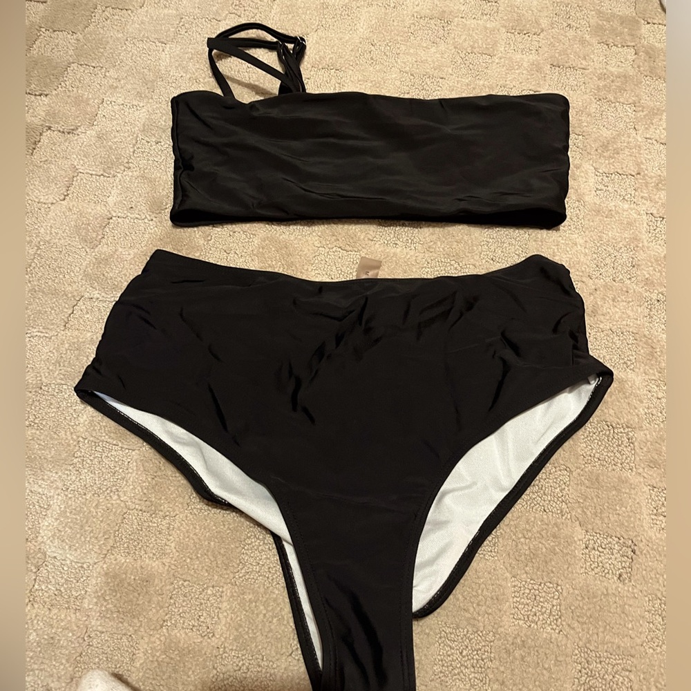 black bikini